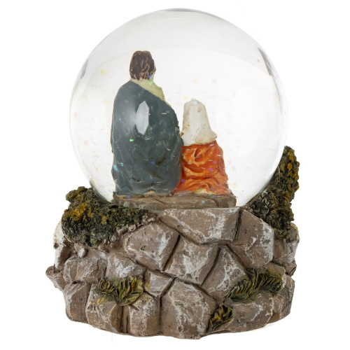 Фигурка декоративная "Рождество" в стекл шаре, L9 W8 H8,5 см, 2в. фото 4 Фигурка декоративная "Рождество" в стекл шаре, L9 W8 H8,5 см, 2в. фото 4