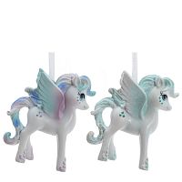 Фигурка декоративная подвесная "Лошадка",  L7,5 W3,5 H8 см, 2в.