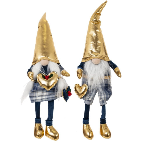 Игрушка набивная "Гном", L16 W11 H55/21 см, 2в.