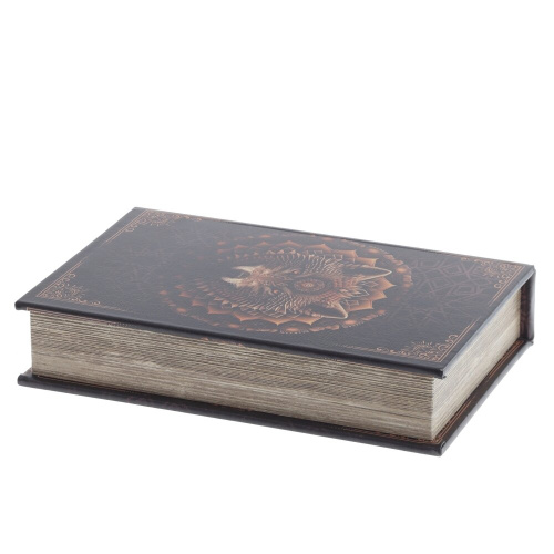 Шкатулка-книга сейф, L15,5 W5 H24 см фото 4 Шкатулка-книга сейф, L15,5 W5 H24 см фото 4
