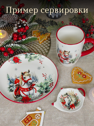 Набор посуды "Новогодний" (3 предмета) фото 9