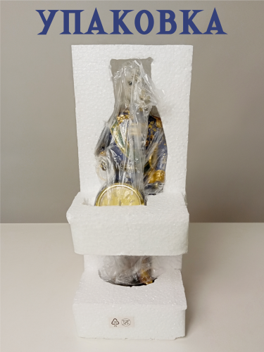 Фигурка декоративная "Лошадь" с часами D5см, (LR44x1), L10,5 W8 H31,5 см фото 9