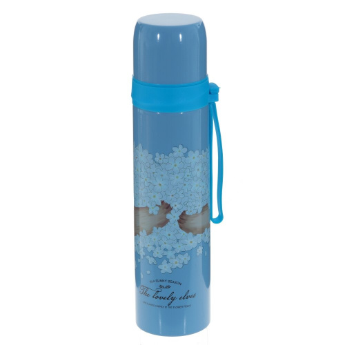 Термос, 600 мл, L7,5 W7 H27 см, (сохр.t до 7 часов), 3в. фото 2