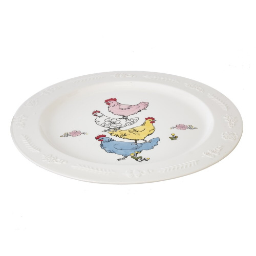 Тарелка, L26 W26 H1,5 см фото 3