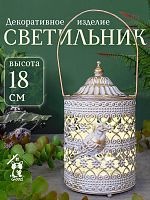 Изделие декоративное с подсветкой (2xААА н/п), L10 W10 H18 см