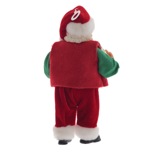 Дед Мороз, L10 W6 H17 см фото 4