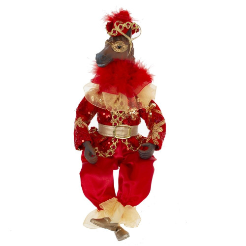 Игрушка набивная подвес "Лошадь", L13 W10 H37/22 см фото 2 Игрушка набивная подвес "Лошадь", L13 W10 H37/22 см фото 2