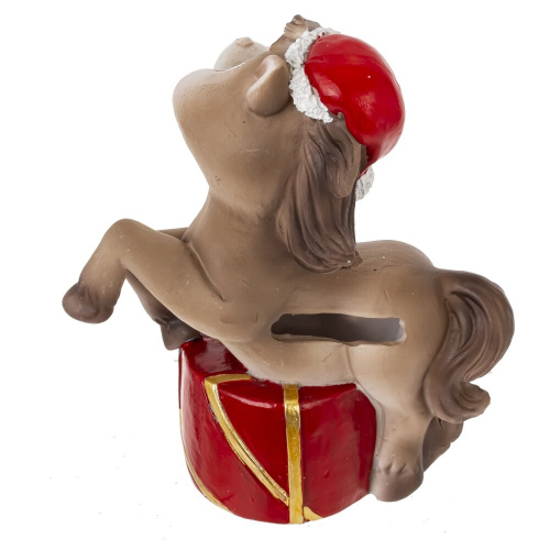 Копилка "Лошадка", L12 W5 H13 см, 4в. фото 5 Копилка "Лошадка", L12 W5 H13 см, 4в. фото 5