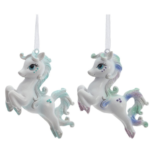 Фигурка декоративная подвесная "Лошадка", L8 W2 H6,5 см, 2в. Фигурка декоративная подвесная "Лошадка", L8 W2 H6,5 см, 2в.