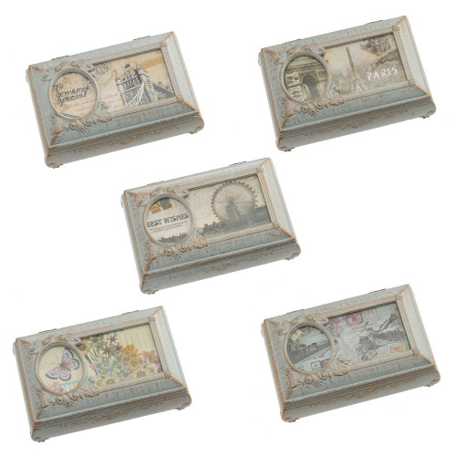 Шкатулка музыкальная , L18 W12 H7,5 см, 5в. Шкатулка музыкальная , L18 W12 H7,5 см, 5в.