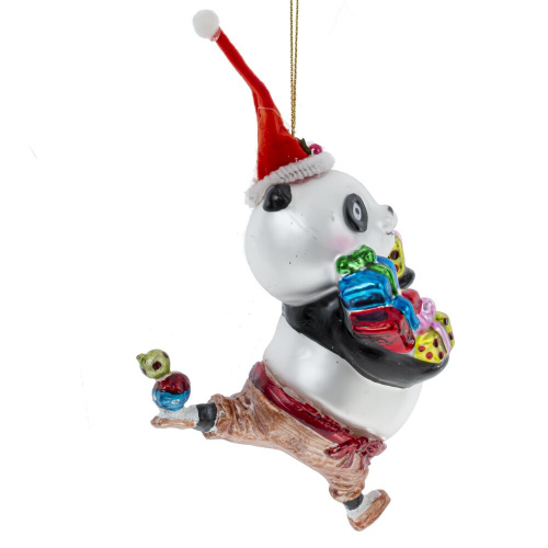 Украшение новогоднее "Панда", L9 W6,5 H17 см фото 2 Украшение новогоднее "Панда", L9 W6,5 H17 см фото 2