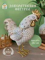 Фигурка декоративная "Петух", L28 W10 H26 см