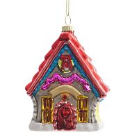 Украшение новогоднее "Домик", L8,5 W6,5 H12 см Украшение новогоднее "Домик", L8,5 W6,5 H12 см