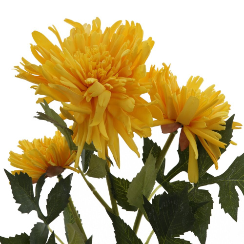 Цветок искусственный "Хризантема", L18 W18 H68 см фото 2