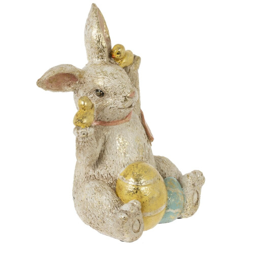 Фигурка декоративная "Заяц", L12 W9 H16 см фото 9