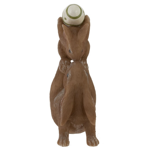 Фигурка декоративная "Зайцы", L9,5 W5,5 H13 см фото 2