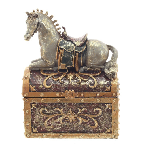 Шкатулка "Лошадь", L14,5 W9 H20 см Шкатулка "Лошадь", L14,5 W9 H20 см