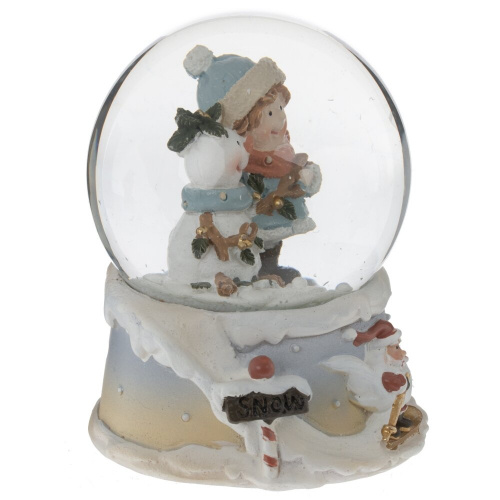 Фигурка декоративная "Дети" в стекл шаре, L7 W6,5 H8,5 см, 2в. фото 7 Фигурка декоративная "Дети" в стекл шаре, L7 W6,5 H8,5 см, 2в. фото 7