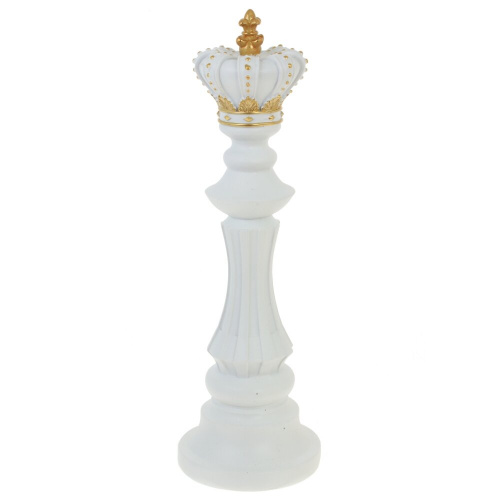 Фигурка декоративная "Шахматный король", L12,5 W12,5 H40 см