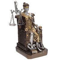 Фигурка декоративная "Фемида", L11 W9,5 H15 см