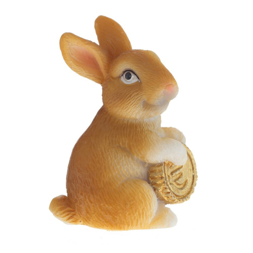 Фигурка декоративная "Кролик", L2,5 W3 H4 см, 4в. фото 4