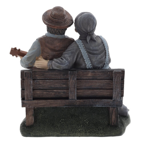 Фигурка декоративная "Бабушка с дедушкой", L18 W11 H18 см, 2в. фото 6 Фигурка декоративная "Бабушка с дедушкой", L18 W11 H18 см, 2в. фото 6