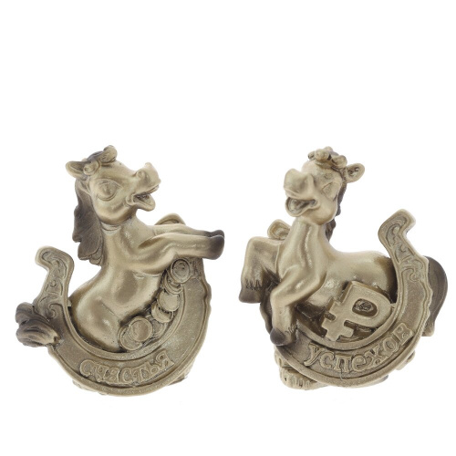 Фигурка декоративная "Лошадка", L4 W2 H5 см, 2в. Фигурка декоративная "Лошадка", L4 W2 H5 см, 2в.