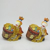 Копилка "Лошадь", L 8 W 8 H 9 см, 2в.