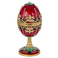 Шкатулка "Яйцо", L6 W6 H13 см