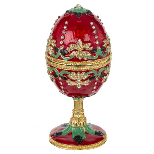 Шкатулка "Яйцо", L6 W6 H13 см