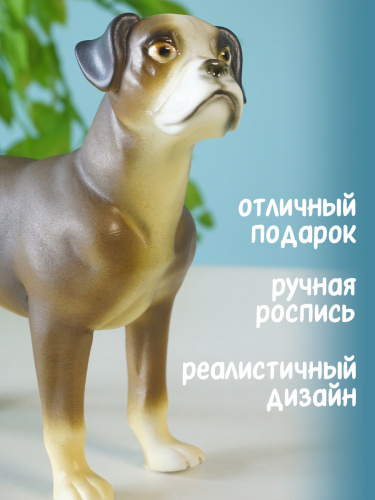 Фигурка декоративная "Боксер", L15 W6 H13 см фото 4
