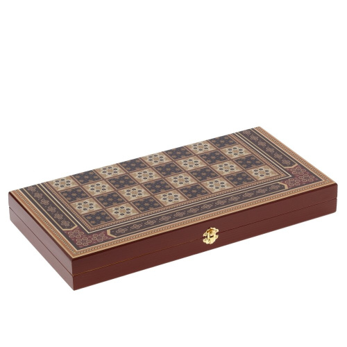 Игра настольная 3 в 1 ( шахматы, шашки, нарды) "Восточная мозаика", L50 W25 H6 см фото 7 Игра настольная 3 в 1 ( шахматы, шашки, нарды) "Восточная мозаика", L50 W25 H6 см фото 7