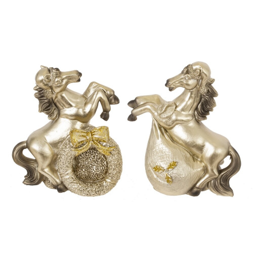 Копилка "Лошадка", L10 W7 H12 см, 2в.