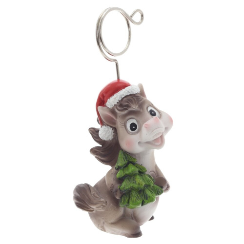 Держатель для визитки "Лошадка", L4,5 W4 H10 см, 4в. фото 2 Держатель для визитки "Лошадка", L4,5 W4 H10 см, 4в. фото 2