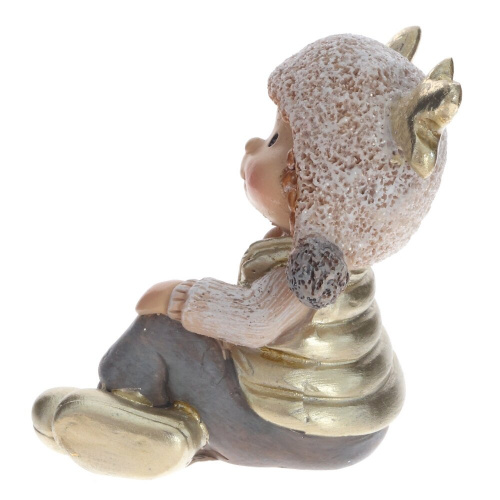 Фигурка декоративная "Мальчик/Девочка", L5,5 W6 H6,5 см, 2в.(цена за  штуку) фото 8