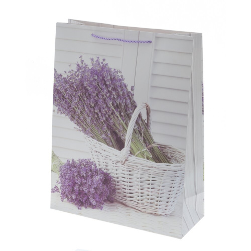 Пакет подарочный (бумага, плотность 210г/м2, блок микс 12шт), L31 W12 H40 см, 4в. фото 3