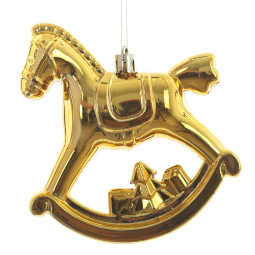 Набор из 2шт, Украшение новогоднее "Лошадка", L11 W5 H10 см фото 3 Набор из 2шт, Украшение новогоднее "Лошадка", L11 W5 H10 см фото 3