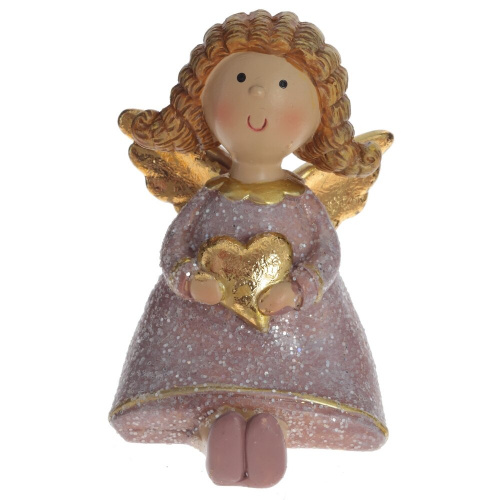 Фигурка декоративная "Ангел", L5 W6,5 H7,5 см, 2в. фото 3 Фигурка декоративная "Ангел", L5 W6,5 H7,5 см, 2в. фото 3