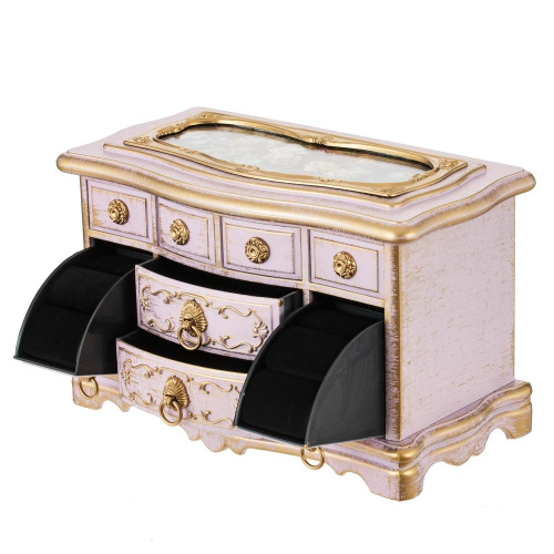 Шкатулка для украшений (музык.), L21 W11,5 H13 см фото 3 Шкатулка для украшений (музык.), L21 W11,5 H13 см фото 3