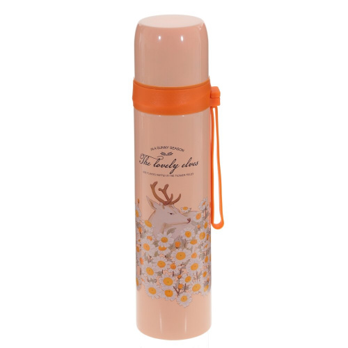 Термос, 600 мл, L7,5 W7 H27 см, (сохр.t до 7 часов), 3в. фото 4