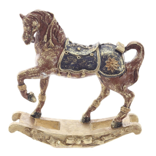 Фигурка декоративная "Лошадка-качалка", L16 W5,5 H16,5 см Фигурка декоративная "Лошадка-качалка", L16 W5,5 H16,5 см