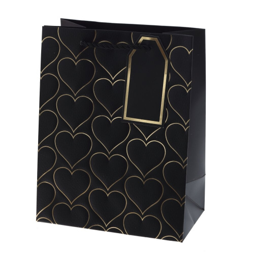 Пакет подарочный S (бумага 210г/м2, блок 12шт), L18 W10 H23 см, 4в. фото 2