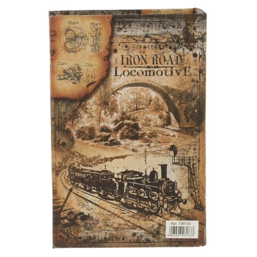 Шкатулка-книга с кодовым замком, L18 W7 H27 см фото 3