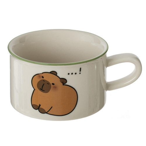 Кружка с ложкой на подставке, 280 мл, L12,5 W10 H7 см фото 4