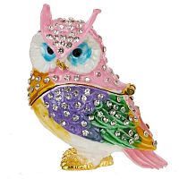 Шкатулка "Сова", L6 W4,5 H7 см