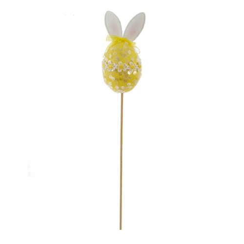 Изделие декоративное (вставка) "Яйцо" (блок 12шт) (6*6*11), L6 W6 H35 см, 3в. фото 6