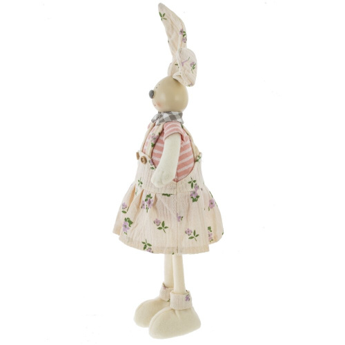 Игрушка набивная "Заяц/Зайка", L15 W8 H44/33 см, 2в. фото 3 Игрушка набивная "Заяц/Зайка", L15 W8 H44/33 см, 2в. фото 3