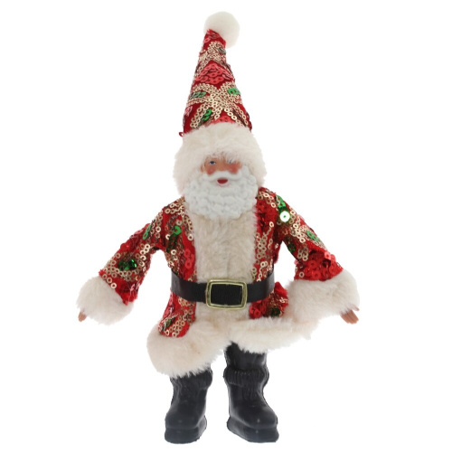 Дед Мороз, L12 W4 H24 см (без колпака Н17 см), 2в. фото 3 Дед Мороз, L12 W4 H24 см (без колпака Н17 см), 2в. фото 3