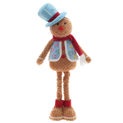 Игрушка набивная "Пряничный человечек", L20 W15 H56 см, 2в. фото 2 Игрушка набивная "Пряничный человечек", L20 W15 H56 см, 2в. фото 2