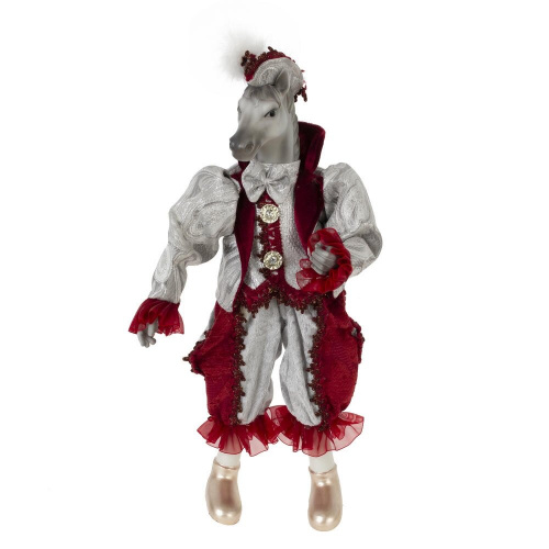 Игрушка набивная "Лошадь", L18 W11 H43/22 см фото 2 Игрушка набивная "Лошадь", L18 W11 H43/22 см фото 2